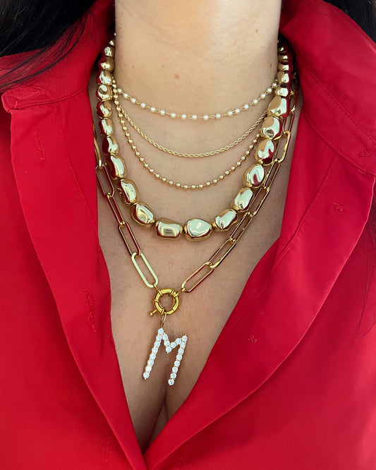 The Art of layering Necklaces