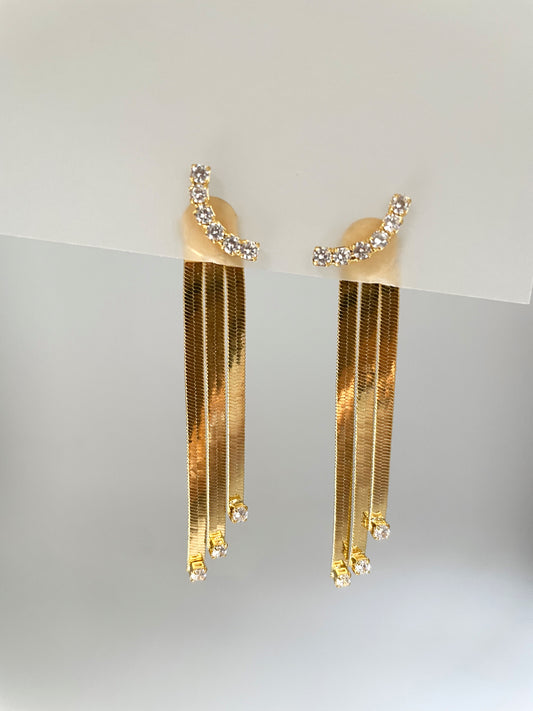 Serpentina Tassel Earrings