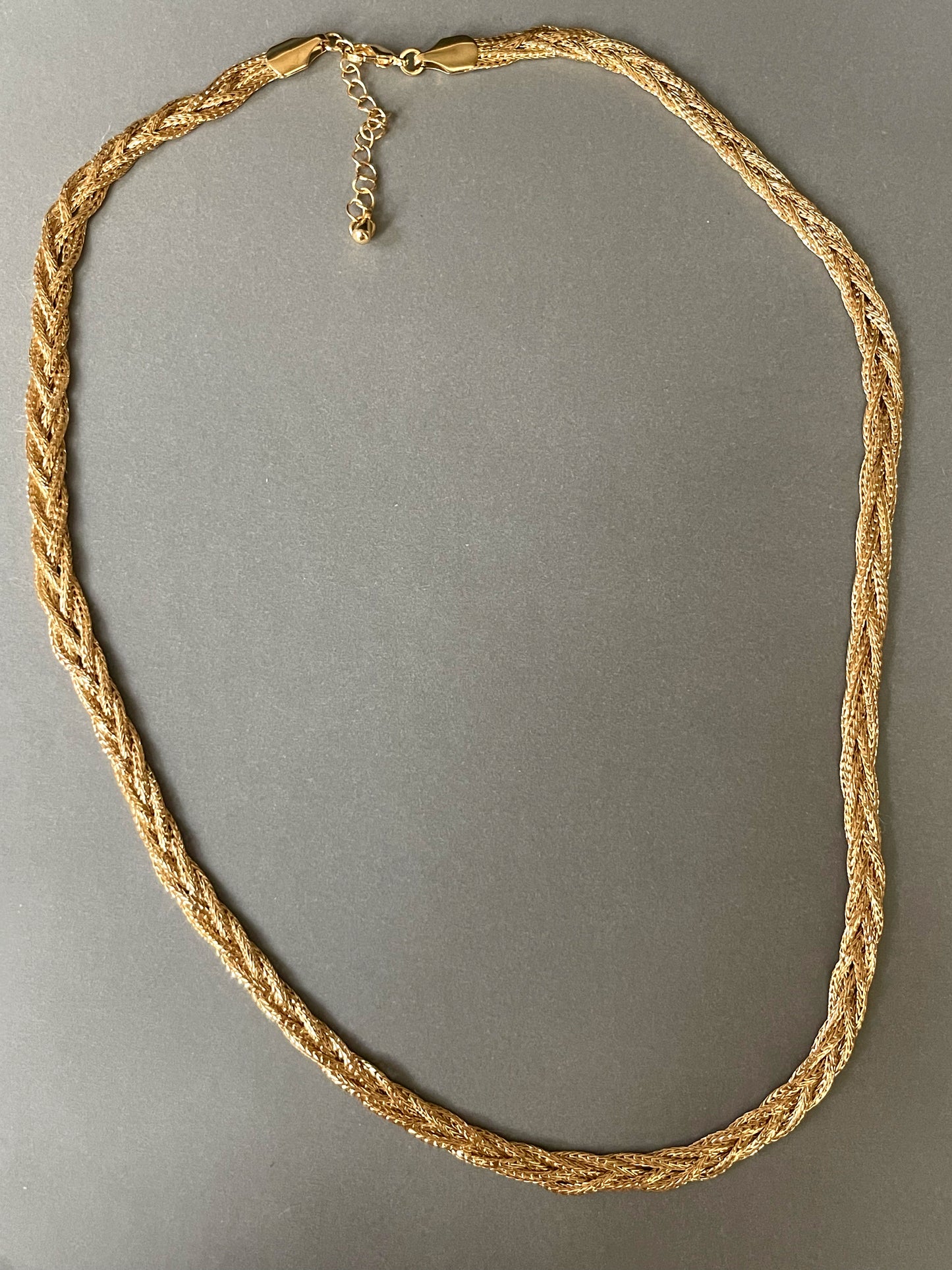 Amber Braided Necklace