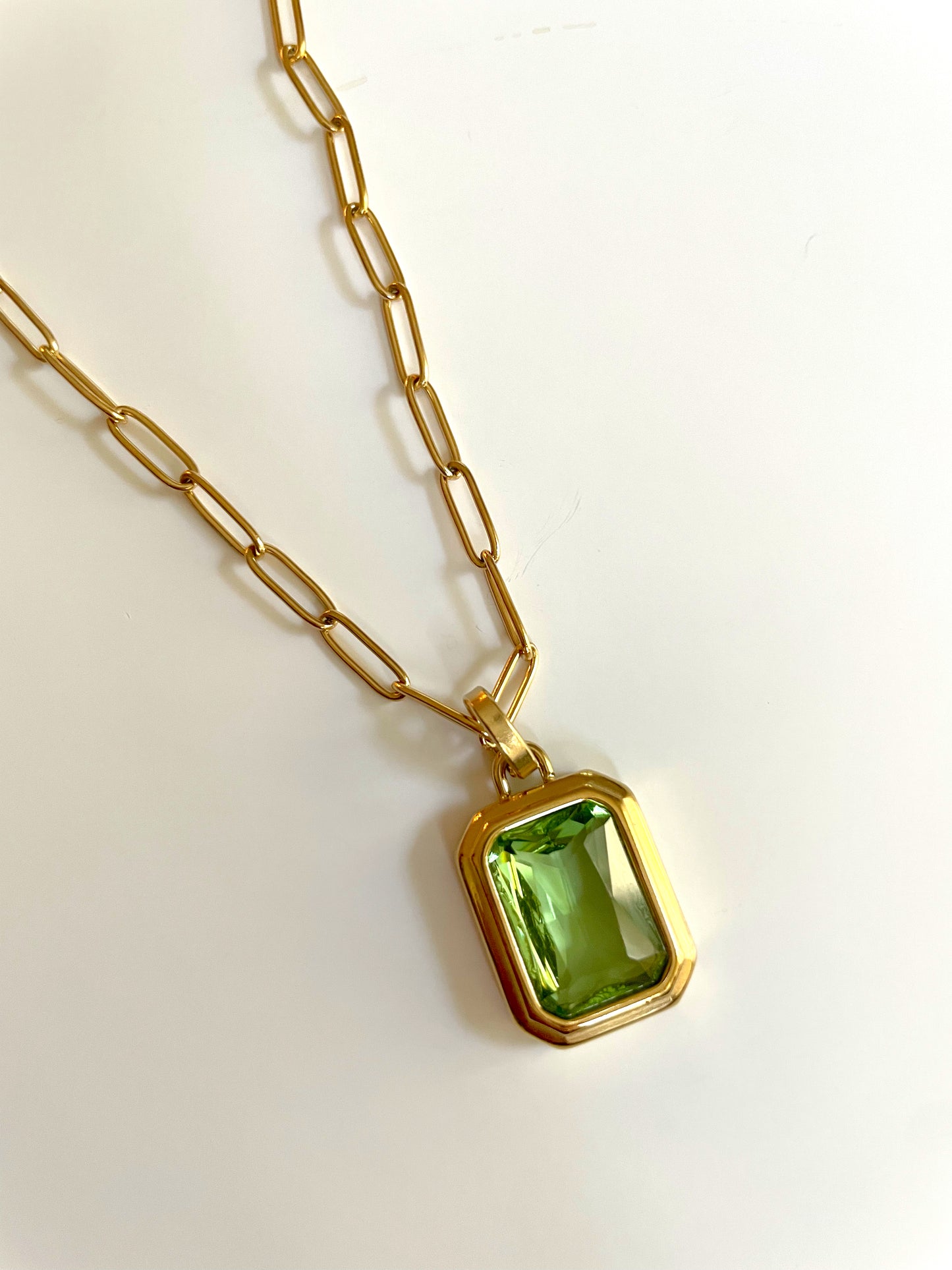 Colored Gem Necklace