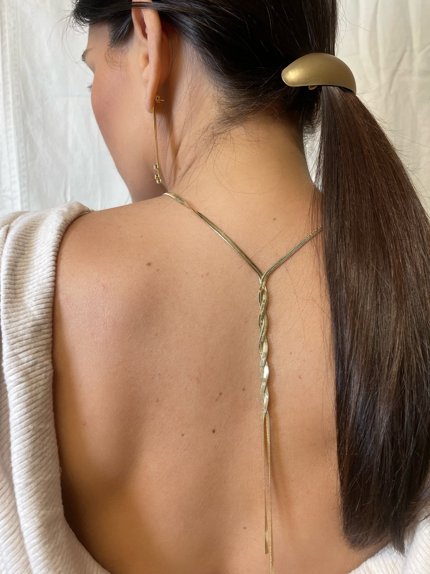 Echo Lariat Necklace