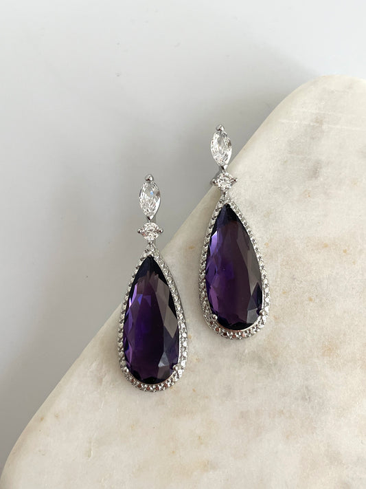 Lilac dream earrings