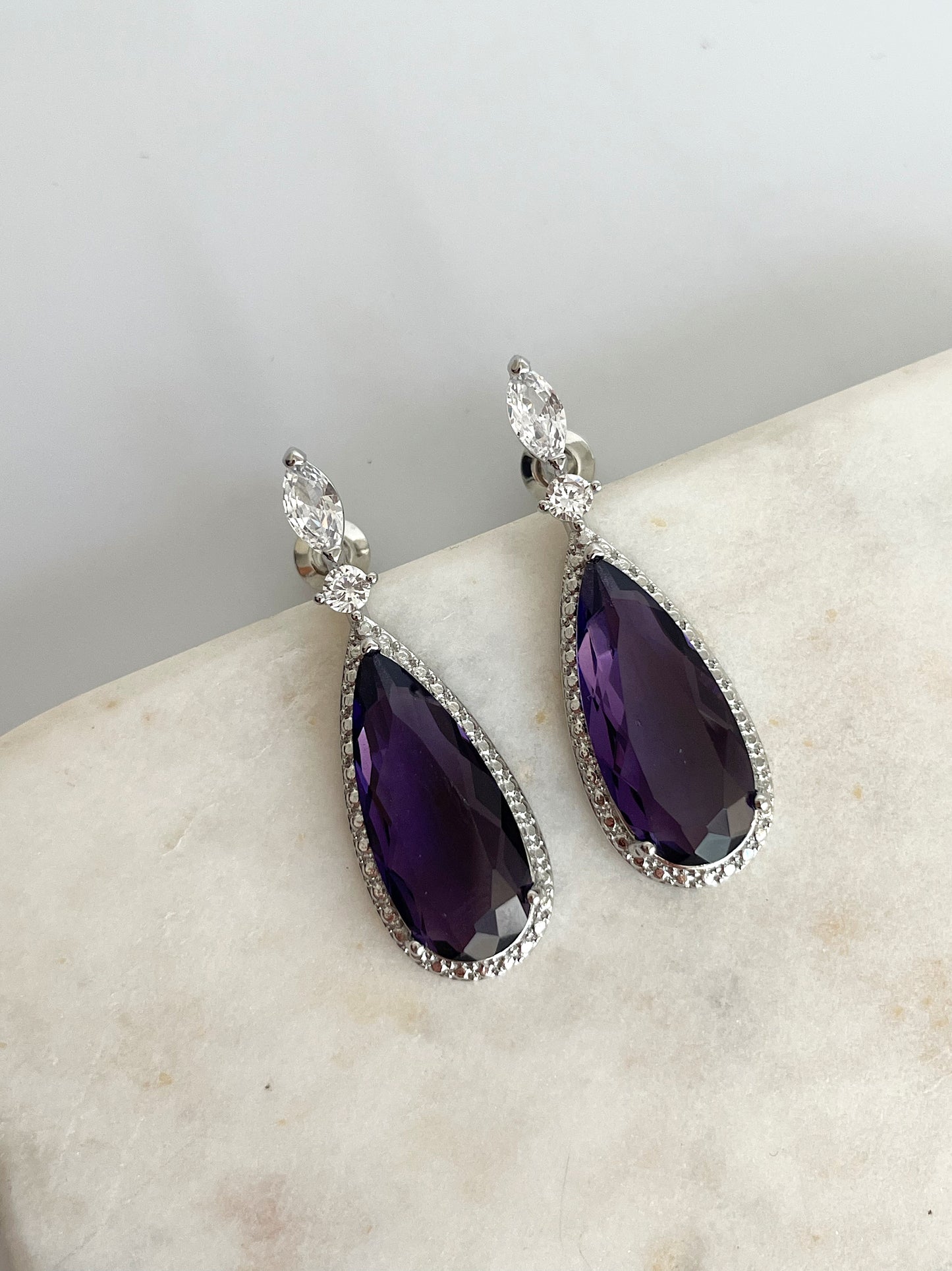 Lilac dream earrings